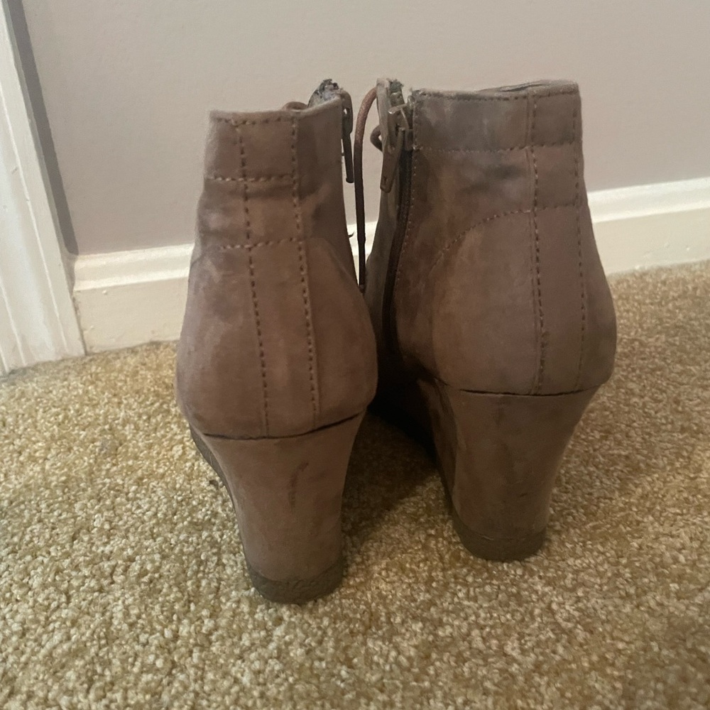 Suede Booties - Picture 4 of 7